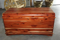 hand crafted Amish hope chest